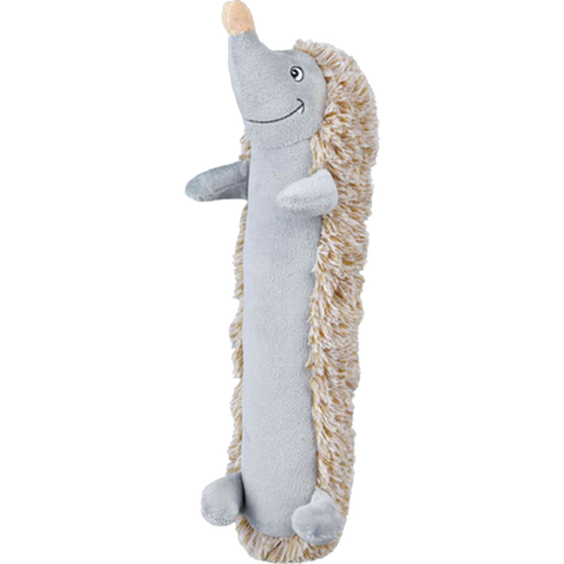 Trixie - Plush Hedgehog Longie sensitive dogs Gray 37 cm - Hund - Hundleksaker & Spel - ZOO.se