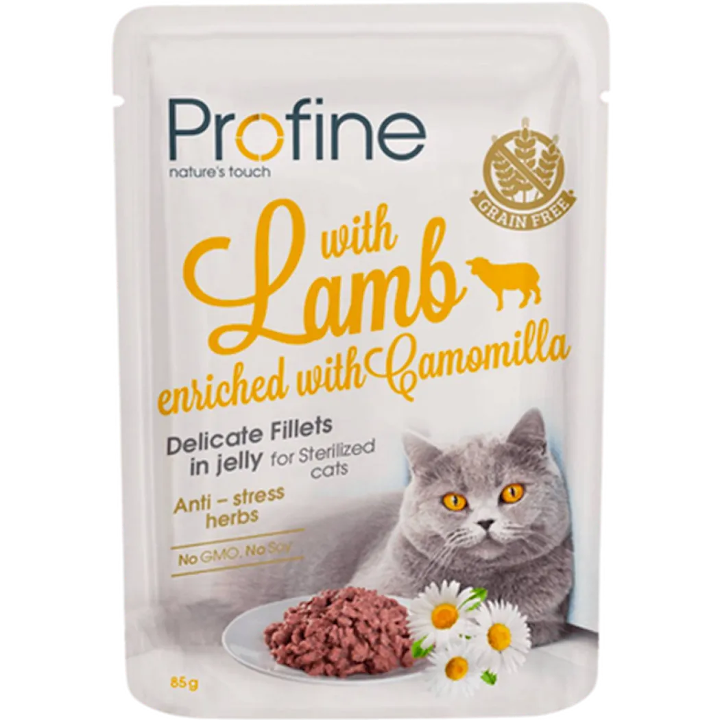 Cat Pouch Fillets Jelly Lamb & Chamomilla
