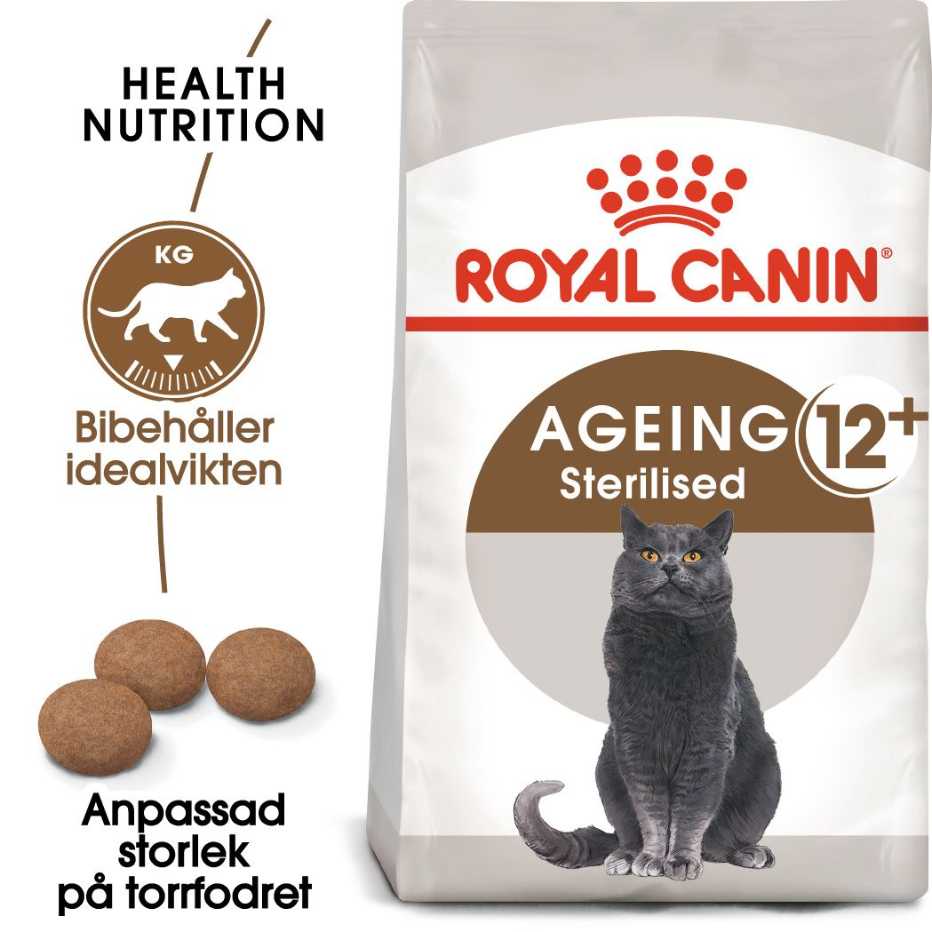 Ageing 12+ Sterilised Torrfoder för Senior katt 4 kg