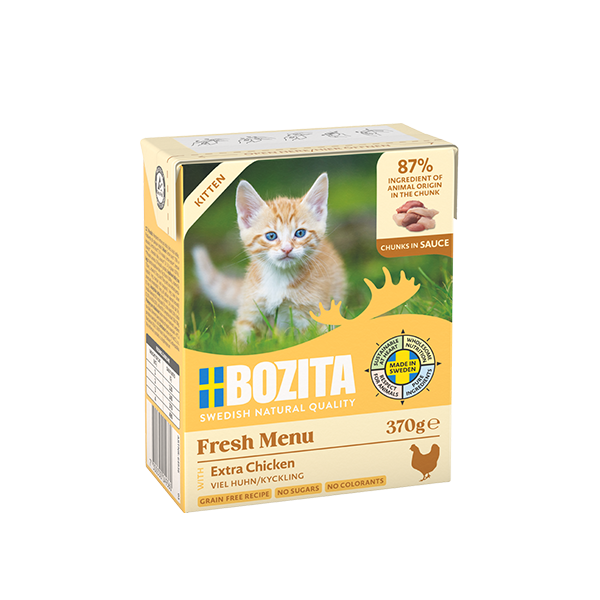 Bozita Katt - Kitten Kyckling i Sås 370 g - Katt - Kattfoder & kattmat - Blötmat & våtfoder till katt - ZOO.se