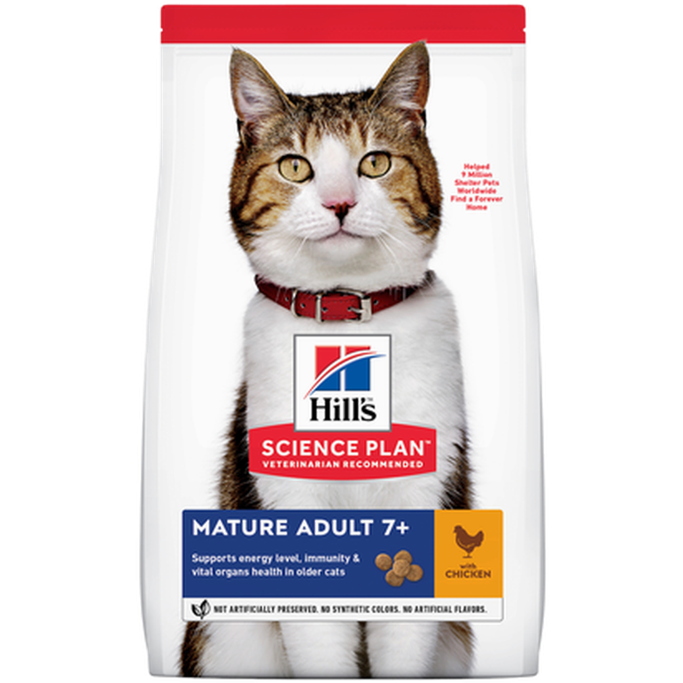 Hill's Science Plan Cat Mature Adult 7+ Chicken (10 kg)