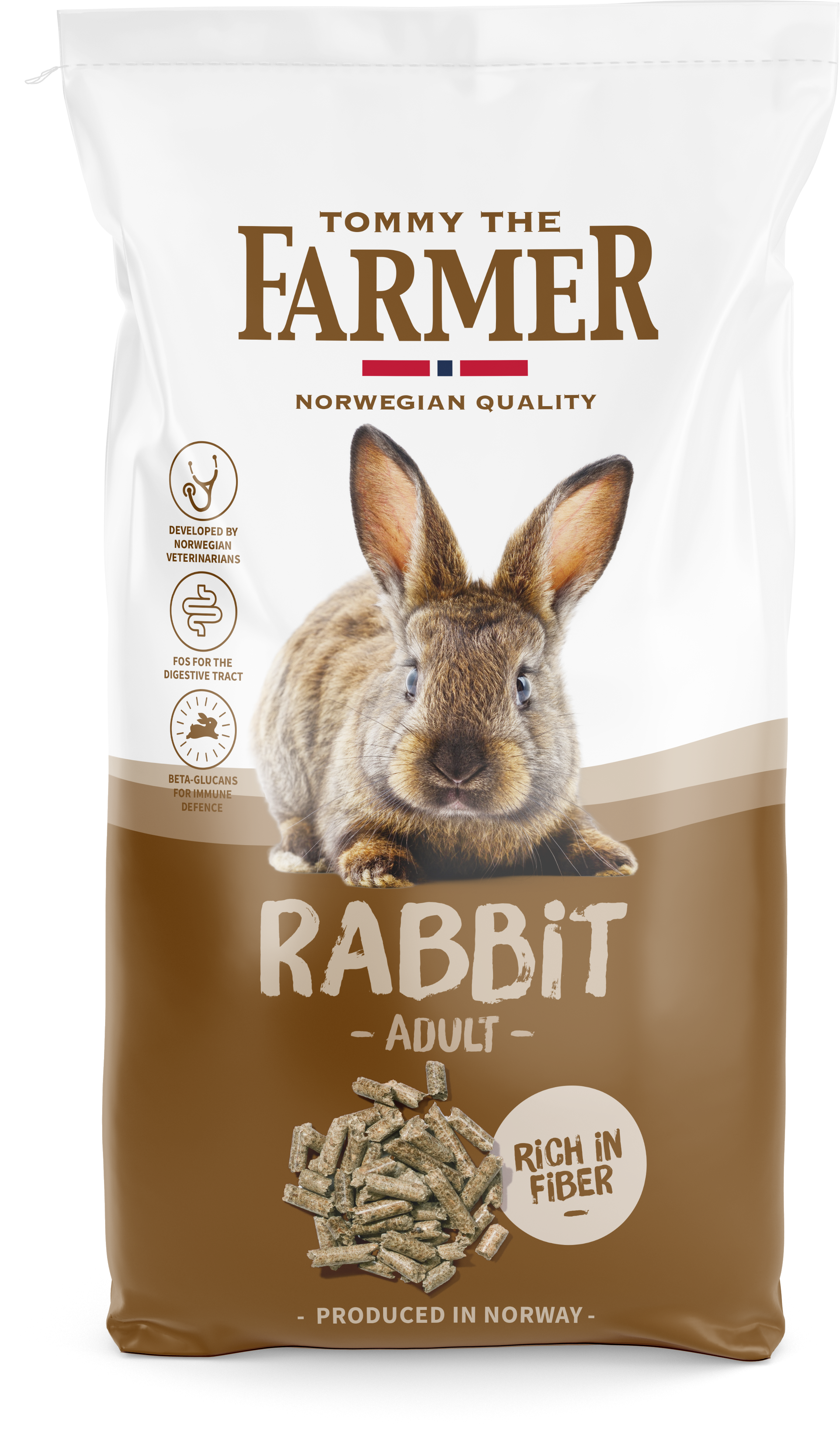 Farmer - Kanin vuxen 2,5 kg - Smådjur - Smådjursfoder & Hö - Pellets - ZOO.se