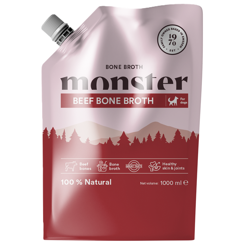 Monster Pet Food Dog Bone Broth Beef 1000ml