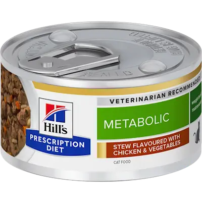 Metabolic Weight Chicken & Vegetables Stew Canned - Wet Cat Food