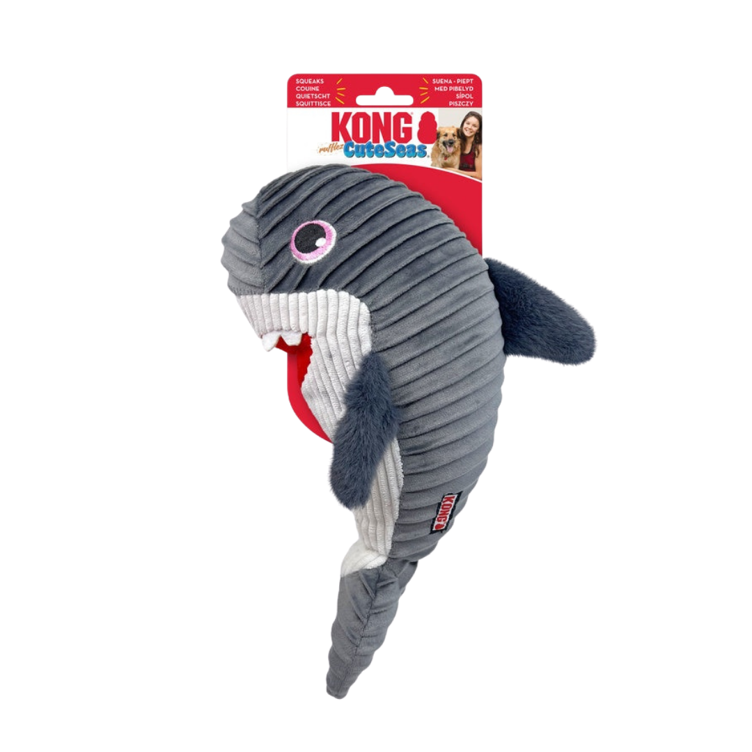 Kong Kong Hundleksak Cuteseas Rufflez Shark M-L