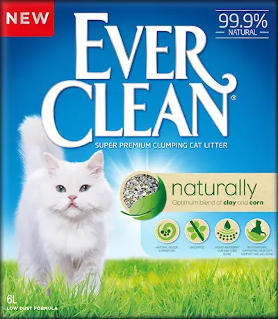 Ever Clean Naturally -kissanhiekka 6 L
