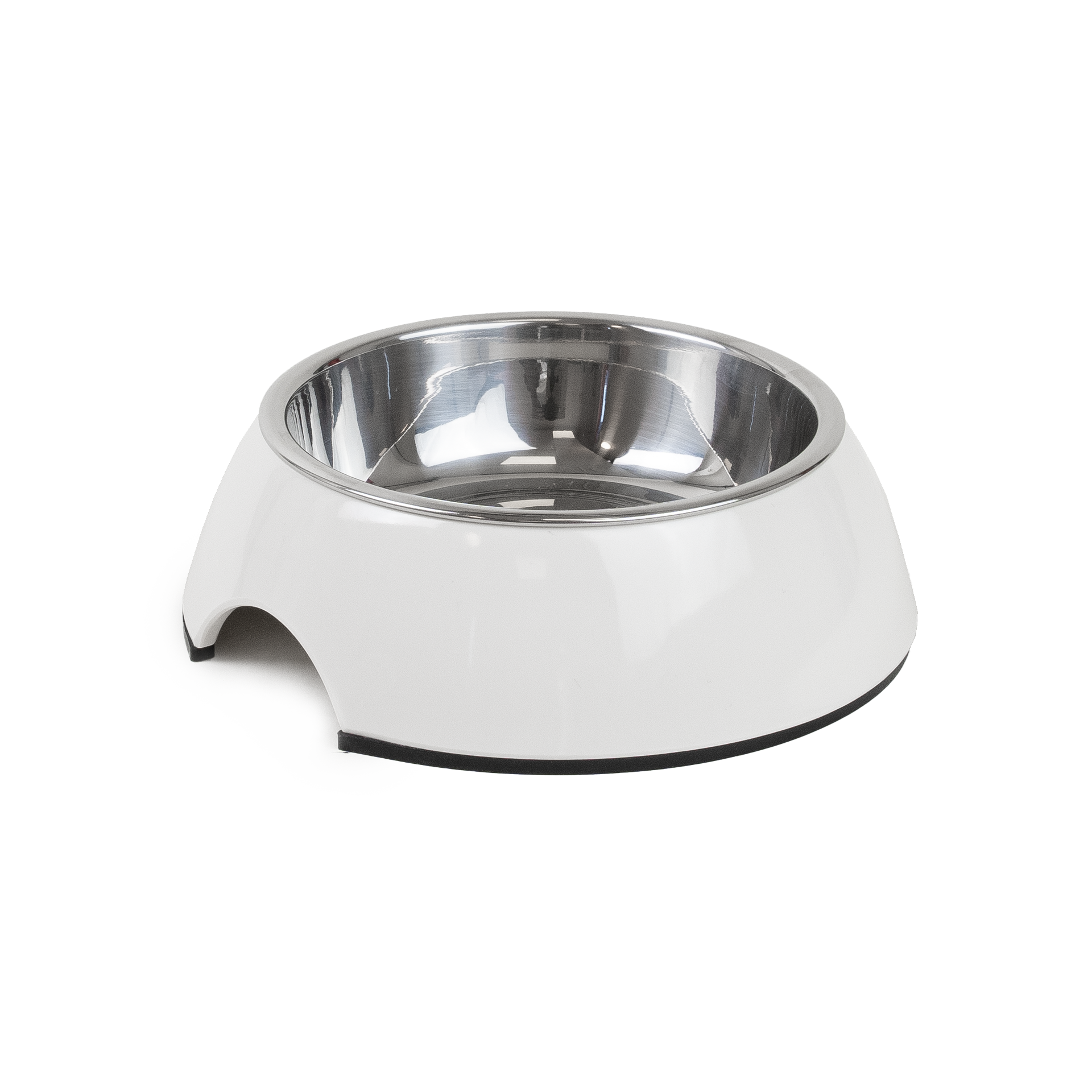 Matskål Solid Vit S 160ml, 14x4,5cm - Hund - Matplats & Vattenautomater för hund - Hundmatskålar & Vattenskålar för hund - Selected by ZOO - ZOO.se