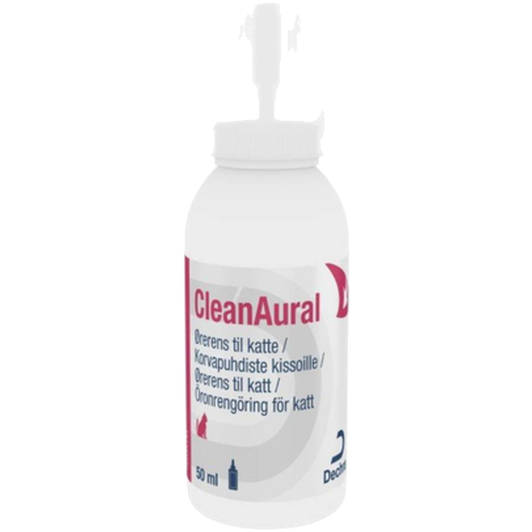 Dechra - CleanAural® Cats 50 ml - Kissat - Kissan hoito ja ravintolisät - Korvien hoito