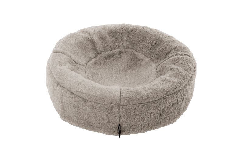 BiaBed - Biabädd Överdrag Rund Pilé Mullvadsbrun Nr 0 - Ø 50 x 50 cm - Hund - ZOO.se