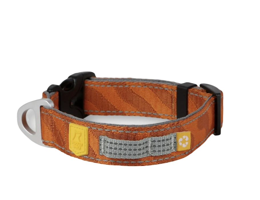 Woolly Wolf - Halsband Roam Terracotta Ripple - XS - Hund - Hund - ZOO.se