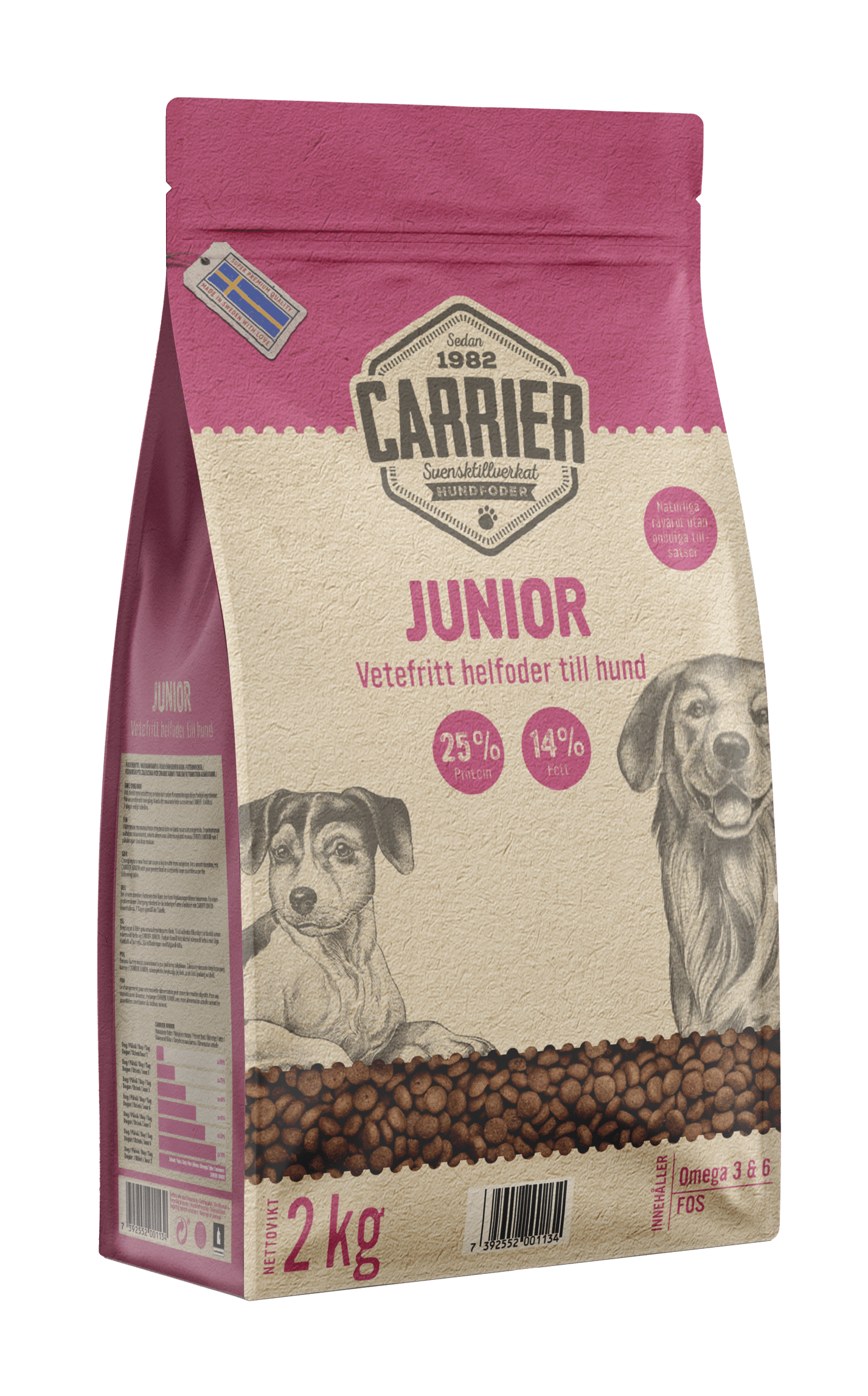 Junior  Torrfoder Valp 2 kg
