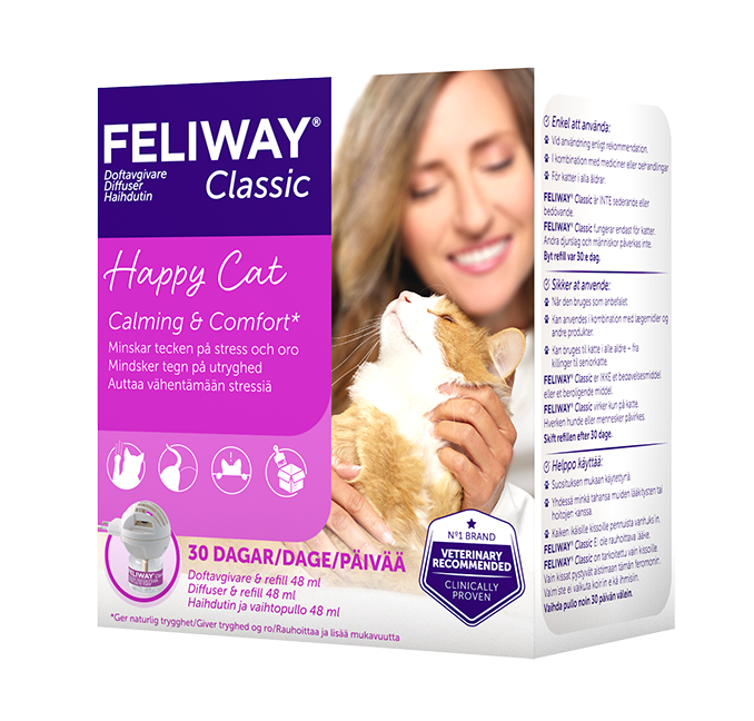 Feliway - Classic Doftavgivare Diffuser 48 ml - Katt - Kattvård & Tillskott - ZOO.se