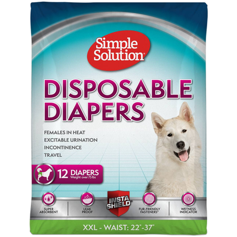 Simple Solution Disposable Diapers Females