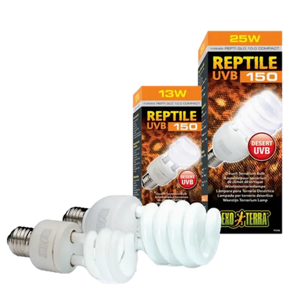 Reptile UVB150 10.0 - Desert Terrarium Bulb Black 13 W