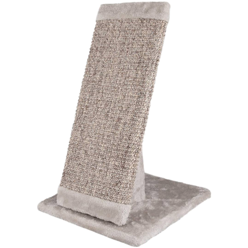 Scratching Board Greta Panel Gray 31 x 31 x 47,5 cm - Katt - Klösträd & klösmöbler för katt - Klöspelare till katt - Flamingo - ZOO.se