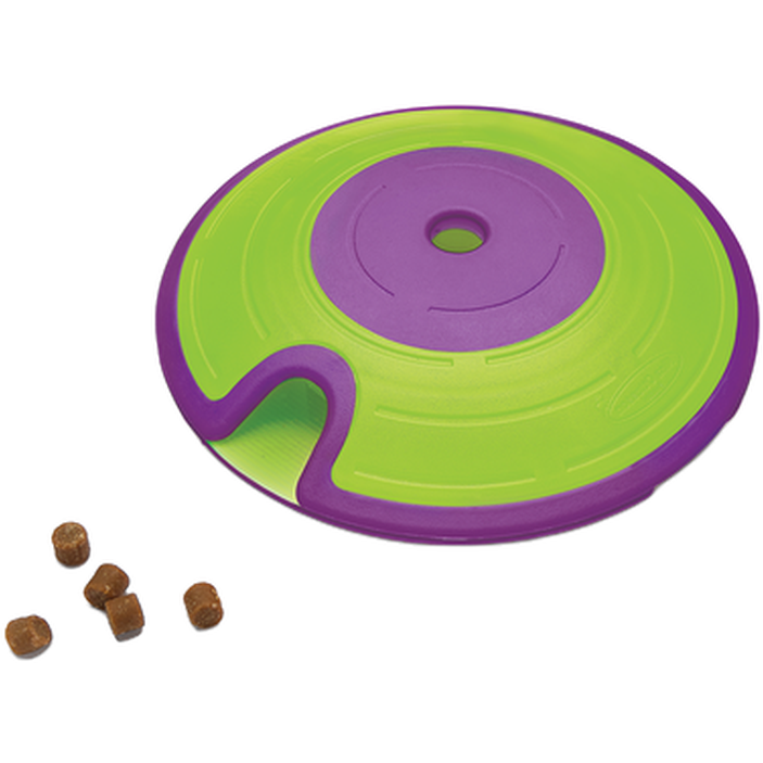Nina Ottosson - Dog Treat Maze, Level 2 (Intermediate) Purple 18 x 18 x 6 cm - Hund - ZOO.se