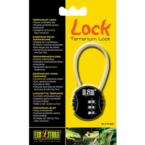 Terrarium Lock - Secure Combination Lock