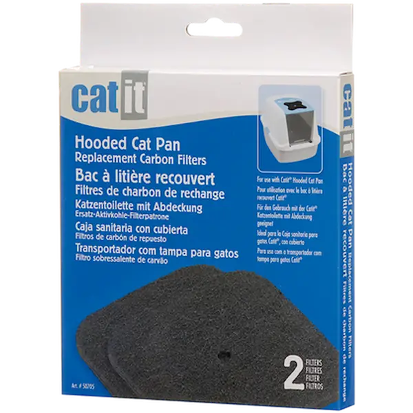 Kolfilter till CatPan Black 2-pack