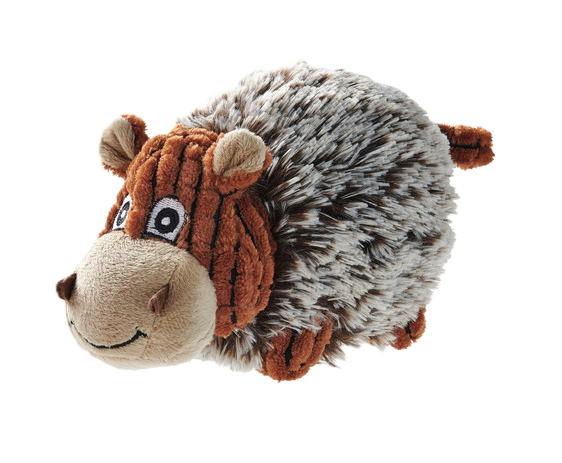 Dog Toy Pori Cow Polyester Brown 18 cm