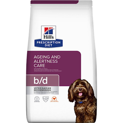 Preview of Hill'S Prescription Diet Dog b/d Brain Ageing & Alertness Care Chicken - Dry Dog Food 3 kg