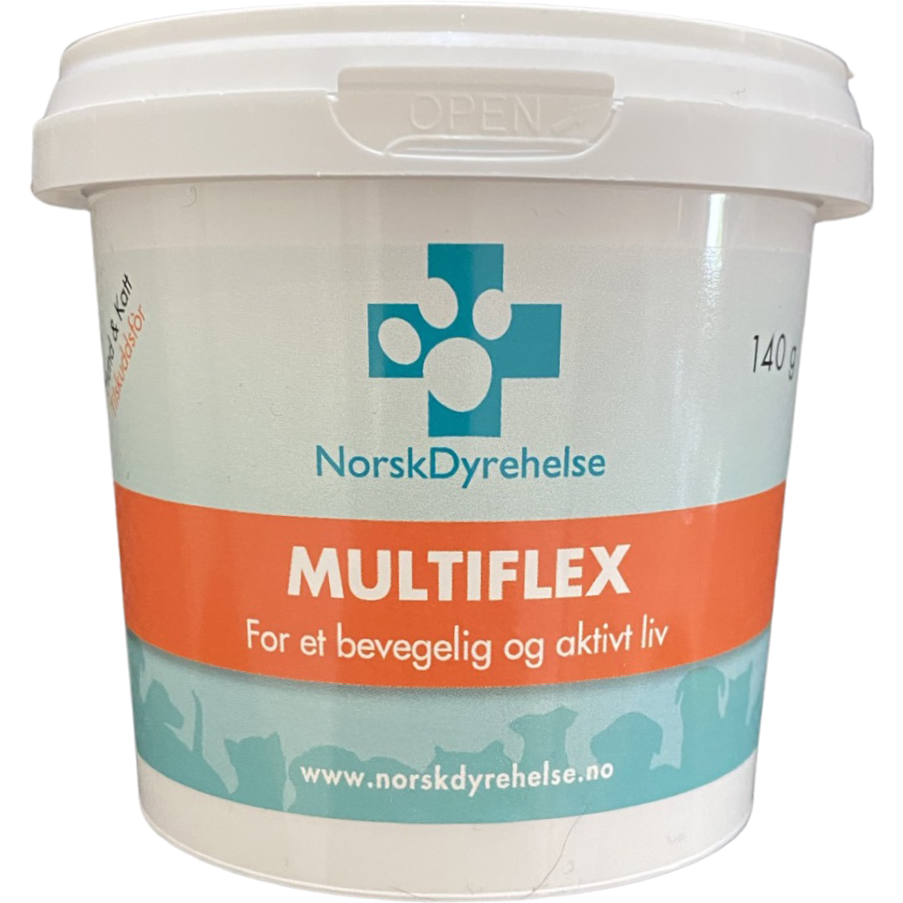 Norsk Dyrehelse - Norsk Dyrehelse MultiFlex 140 g - Hund - Hundvård & Tillskott - ZOO.se