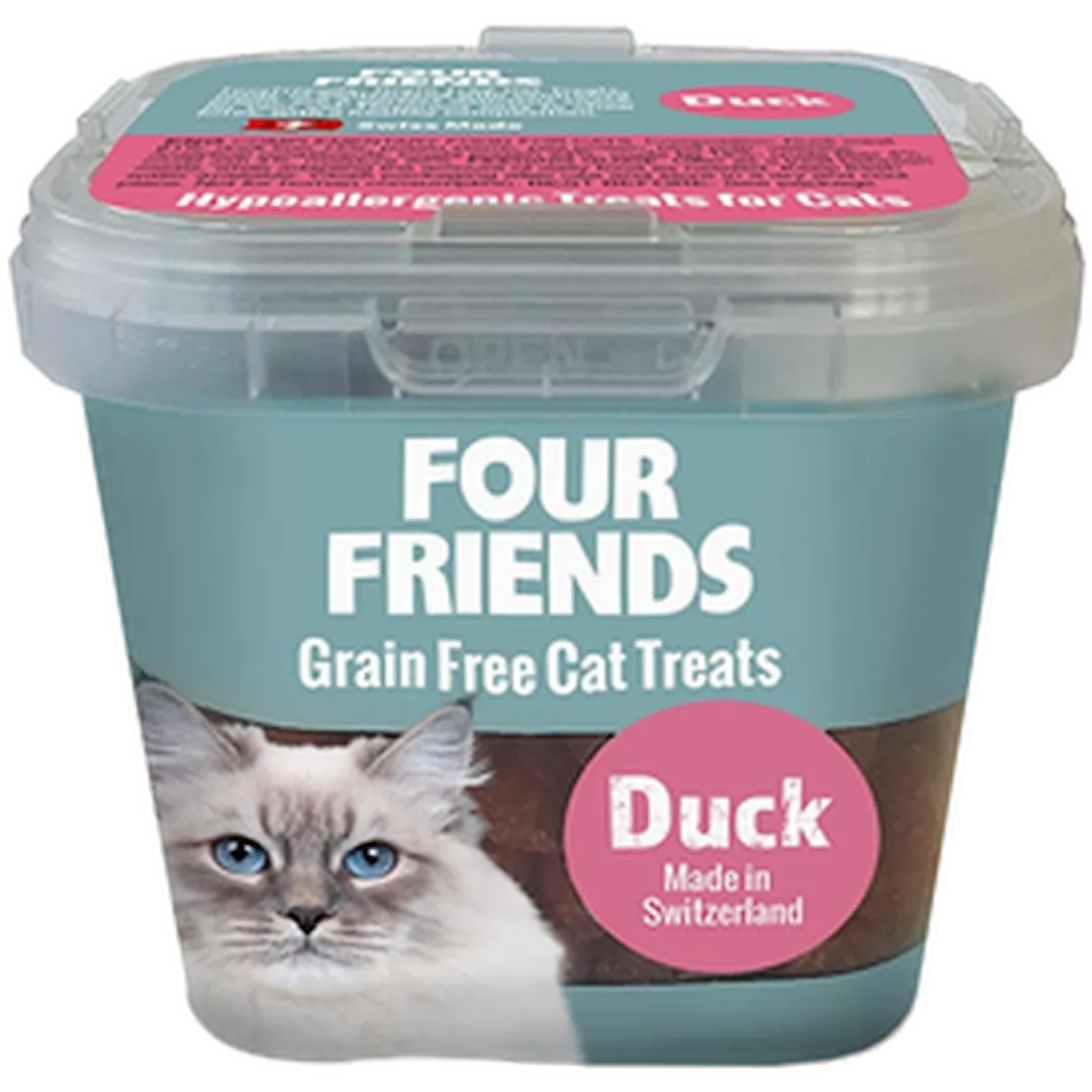 FourFriends Grain Free Cat Treat Duck 100 g