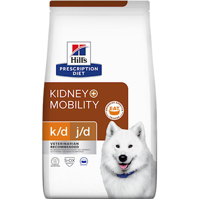 Preview of Hill'S Prescription Diet Dog k/d + j/d Kidney + Mobility - Dry Dog Food 4 kg