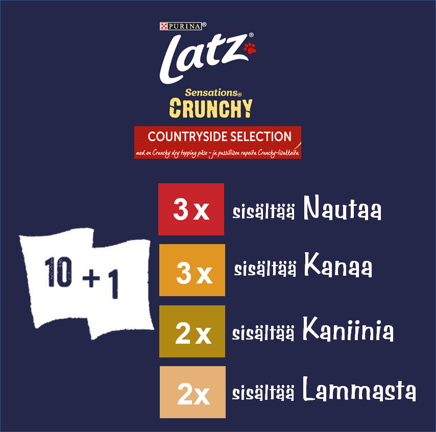 3 FI Latz Sensations Crunchy Countryside Selection