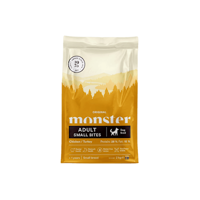 Preview of Monster Pet Food Dog Original Adult Small Bites 2 kg