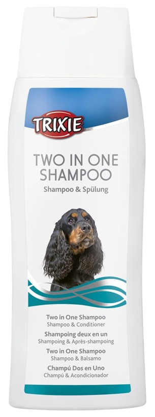 Trixie - Two-in-One shampoo, 250 ml - Koirat - Turkinhoito
