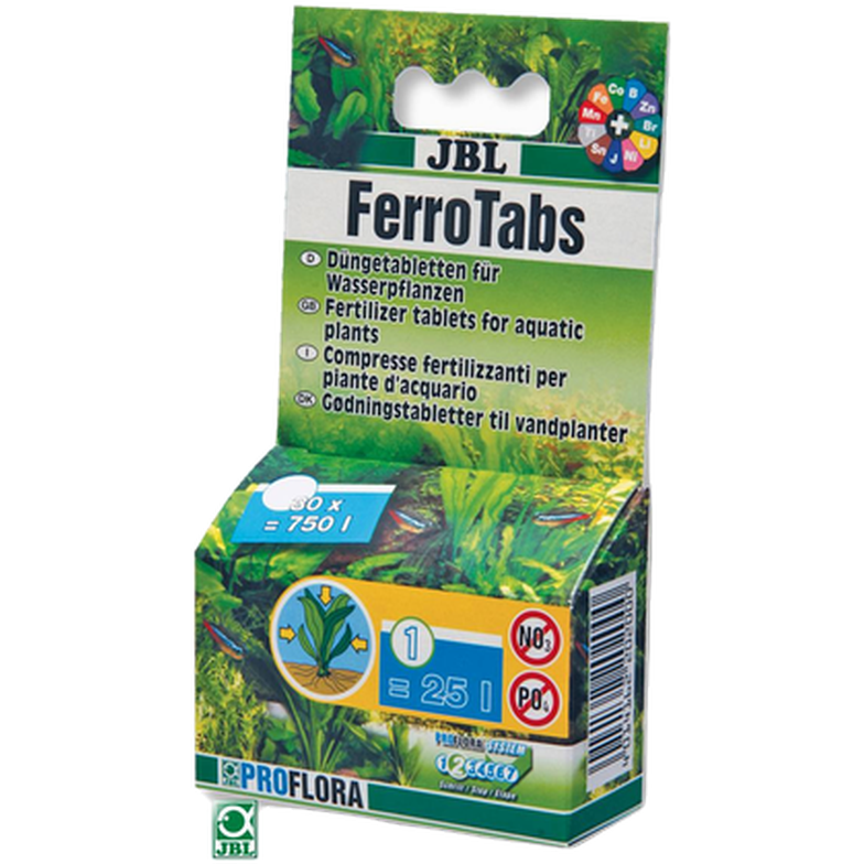 JBL ProFlora Ferropol Tabs Plant Fertiliser Freshwater 30-pack