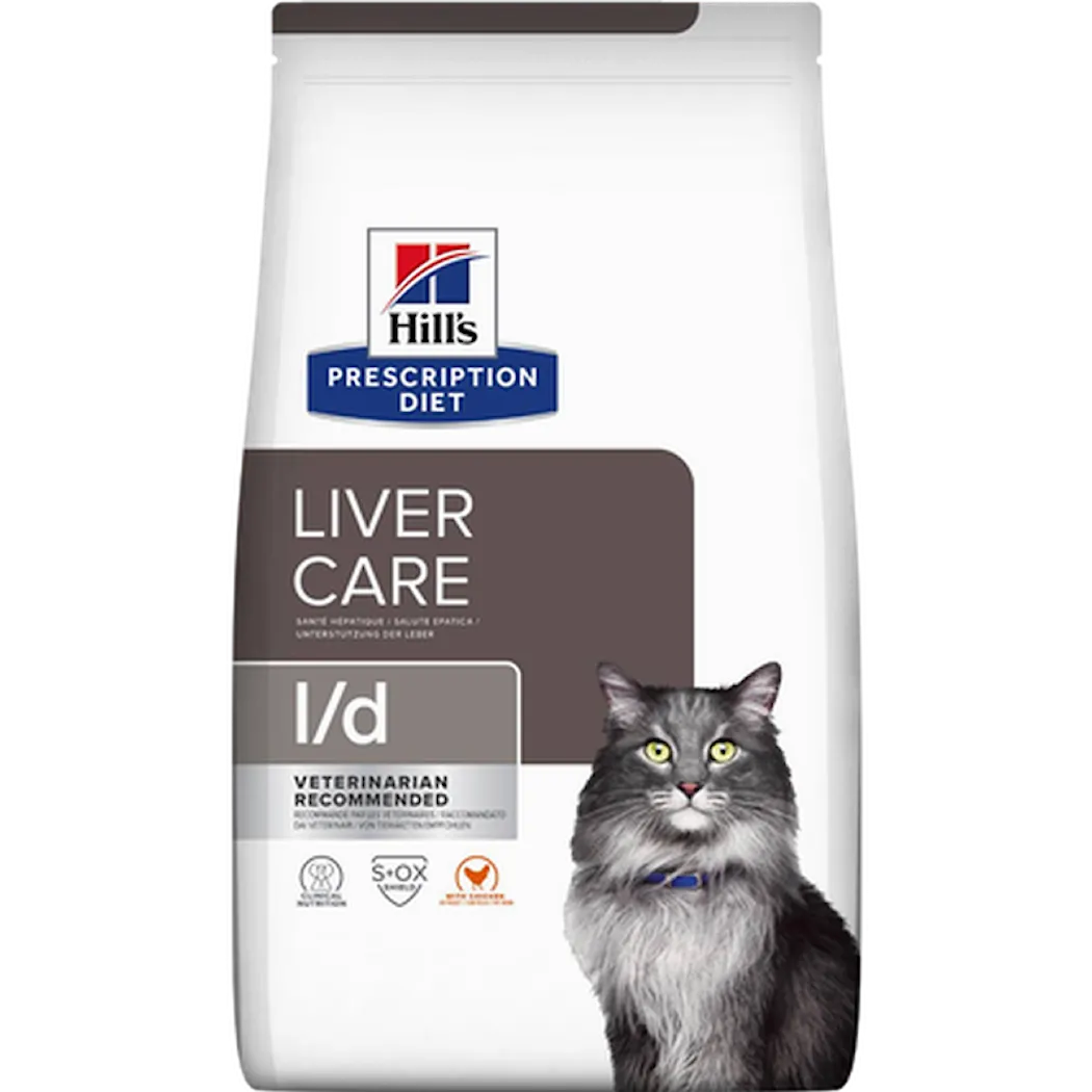 Hill's Prescription Diet Feline l/d Liver Care Chicken - Dry Cat Food 1,5 kg