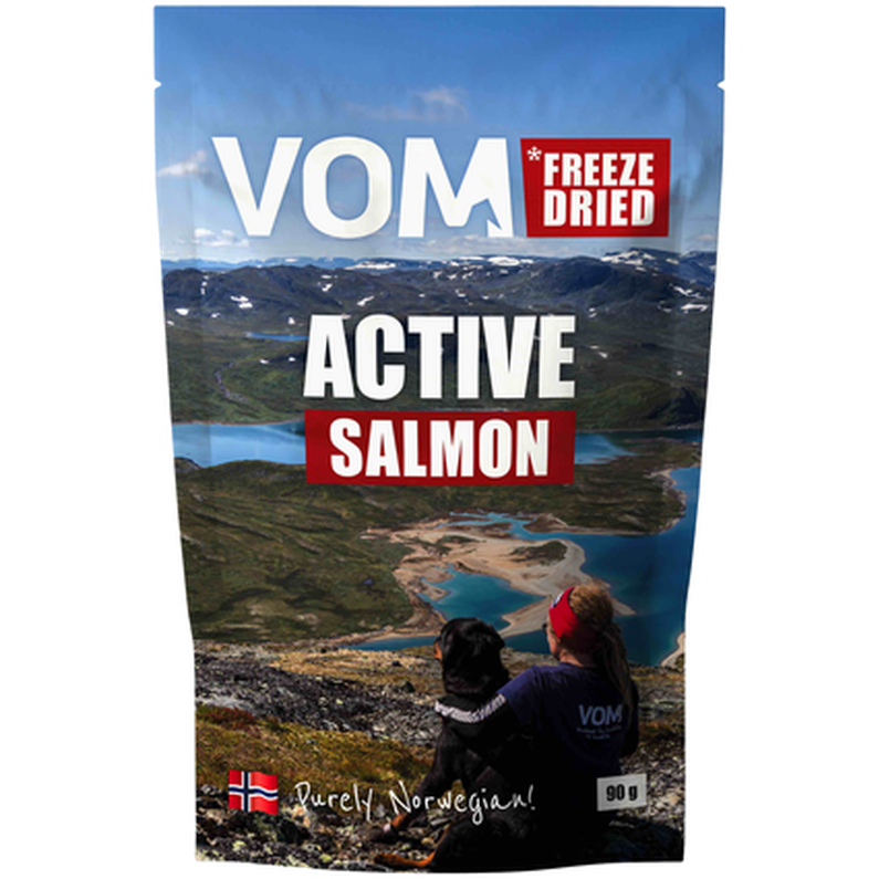 Vom og Hundemat - VOM Freeze Dried Salmon - Frystorkat 900 g - Hund - Hund - ZOO.se