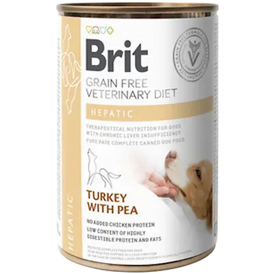 Grain Free Veterinary Diets Dog Hepatic Can