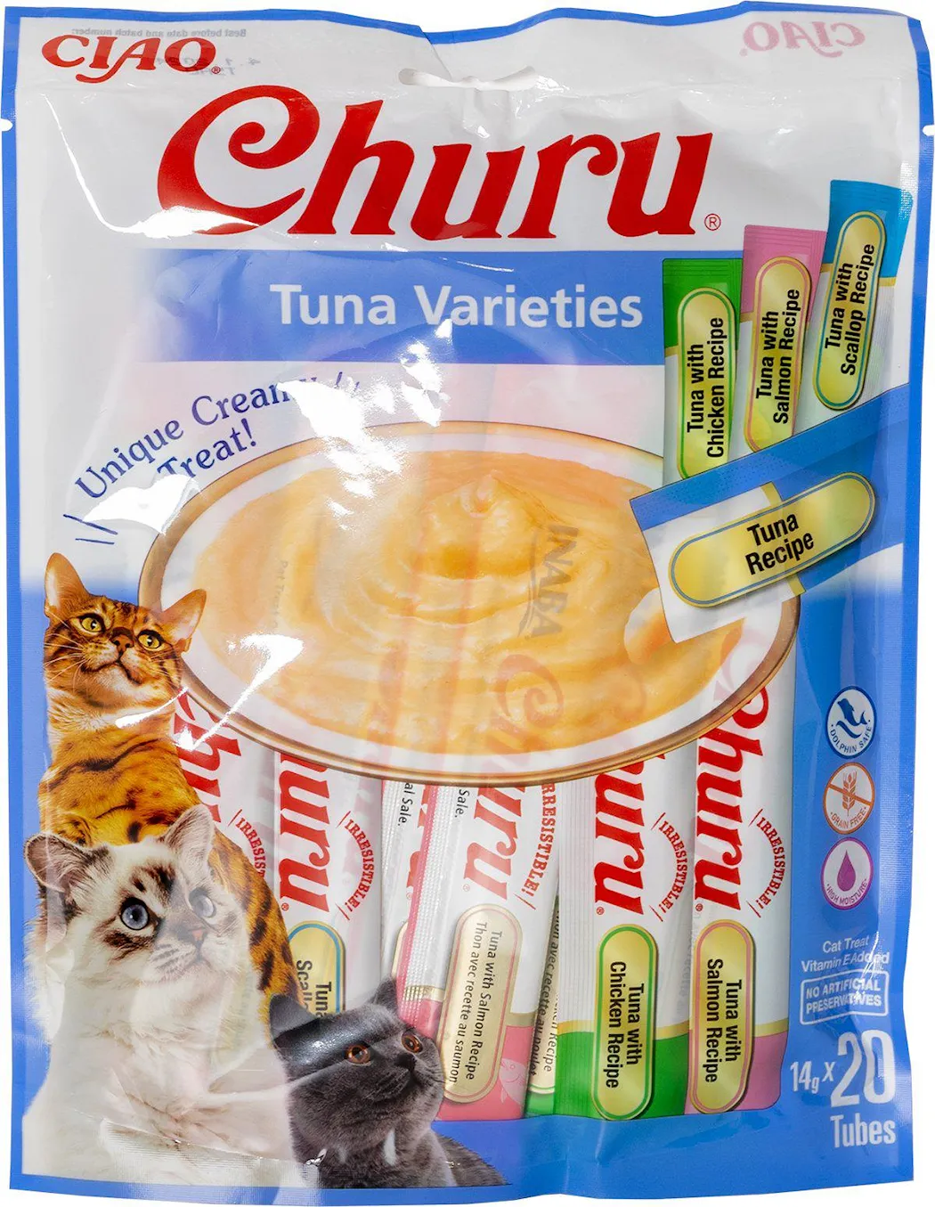 Churu Tunfiskvarianter 20-pakning