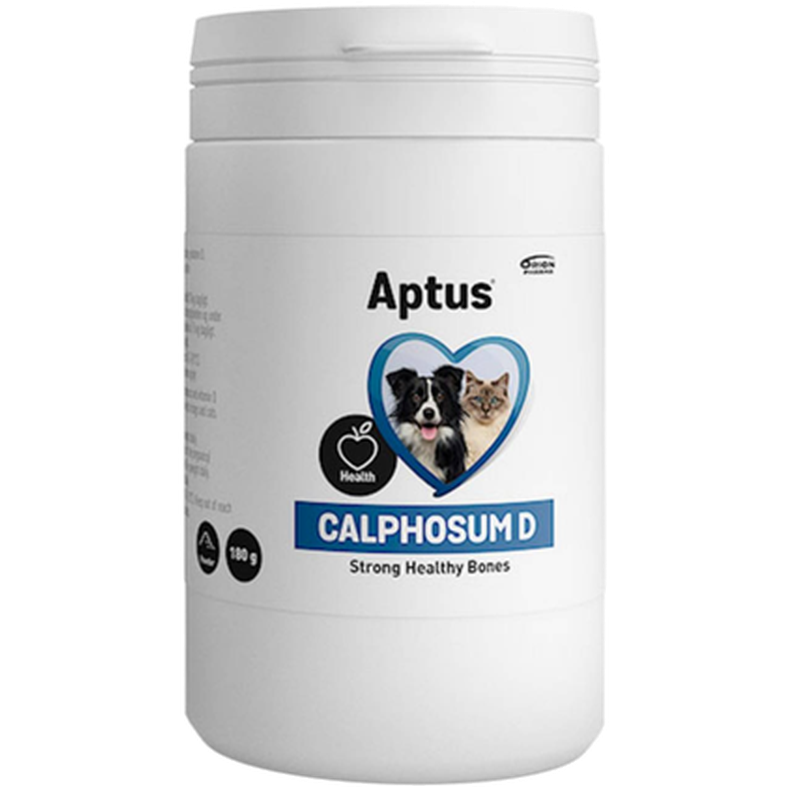 Aptus - Calphosum D Pulver - Strong Healthy Bones 180 g - Hund - Hundvård & Tillskott - ZOO.se