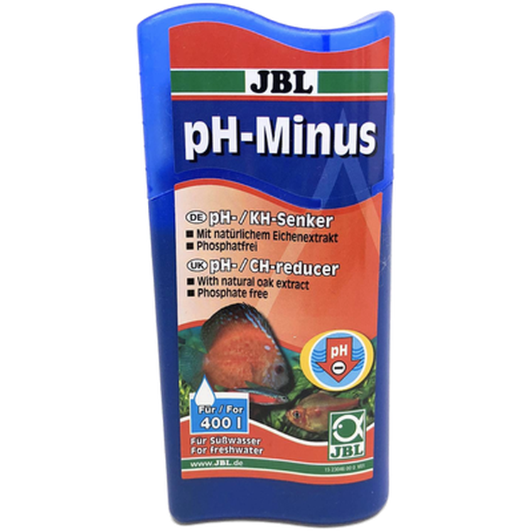 pH-Minus touce pH Value Freshwater Aquariums Blue 100 ml - Akvaristen - Vannpreparat - Vannregulering - JBL