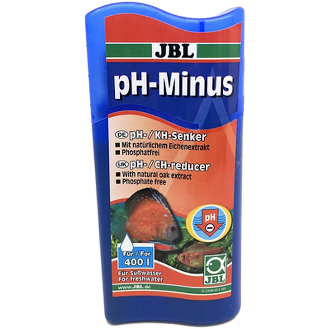 JBL pH-Minus touce pH Value Freshwater Aquariums Blue 100 ml