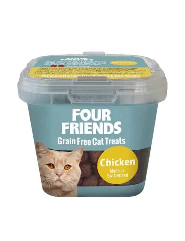 FourFriends - Kornfri kattegodbit kylling 100 g - Katt - Kattegodteri & kattegress - ZOO.no