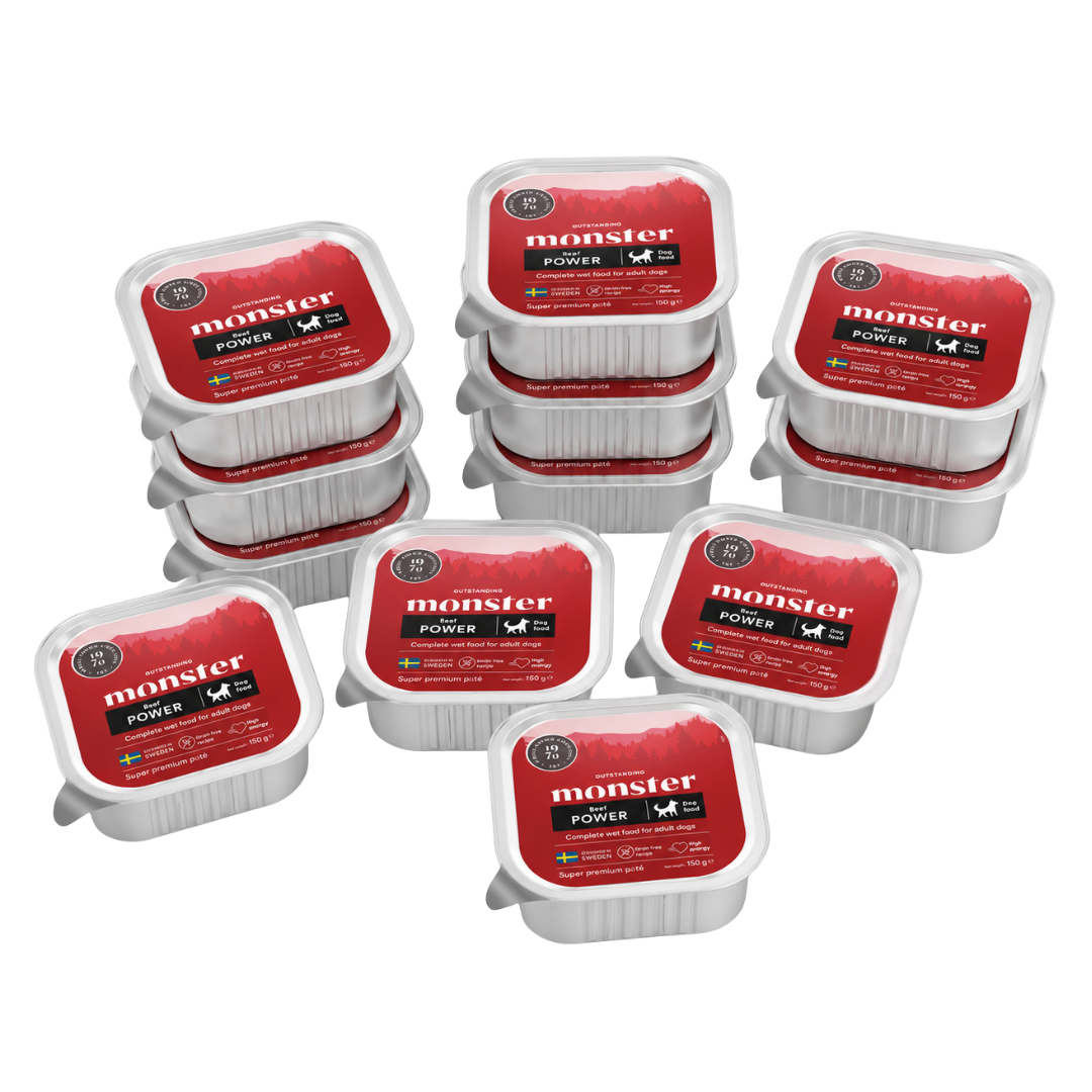 Dog Power Beef Pat&eacute; 12x150 g