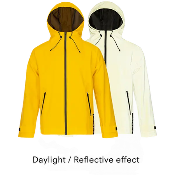 Human Visibility Raincoat Yellow Large-Xlarge
