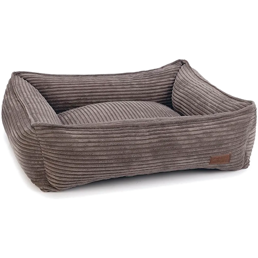 Designed by Lotte Ribbed - Dog Basket - Brown - 65