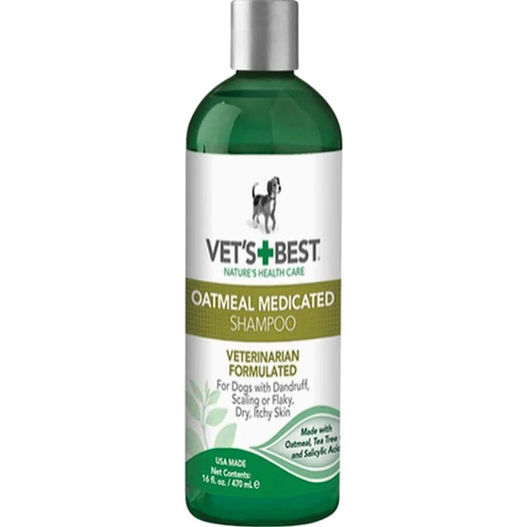 Oatmeal Medicated Dog Shampoo Green 470 ml