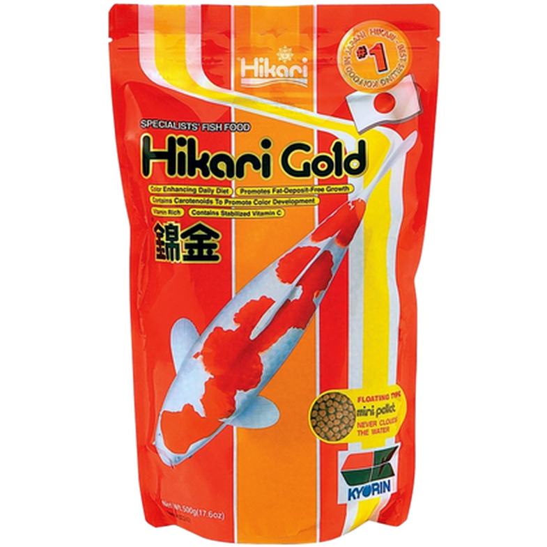 Hikari - Gold Färg Mini 500g - Akvaristik - Akvaristik - Damm - ZOO.se