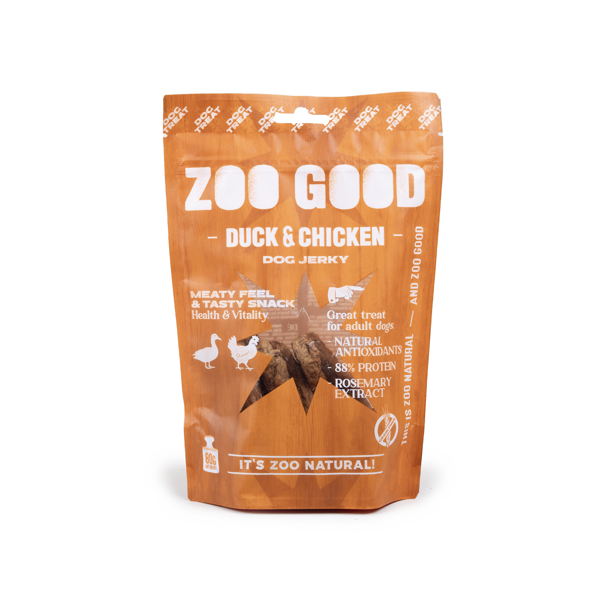 Dog Jerky  Chicken & Duck 80 g
