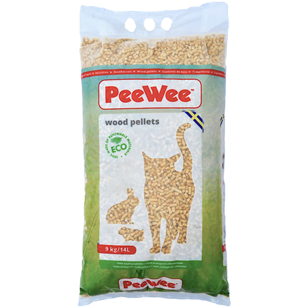 PeeWee Wood Pellets - Trepellets Katt