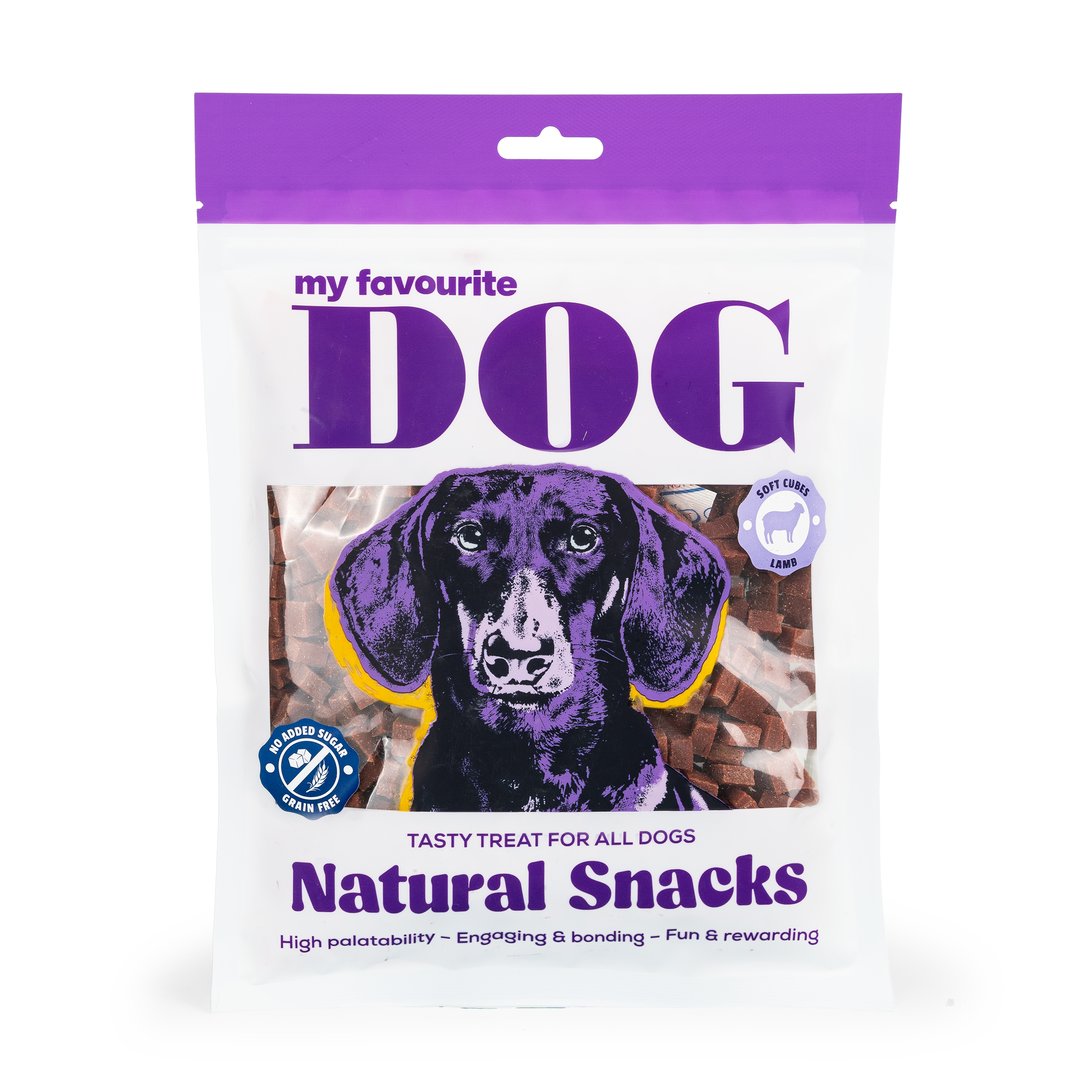 Dog Lamb Cube´s, 1 cm, 400 g