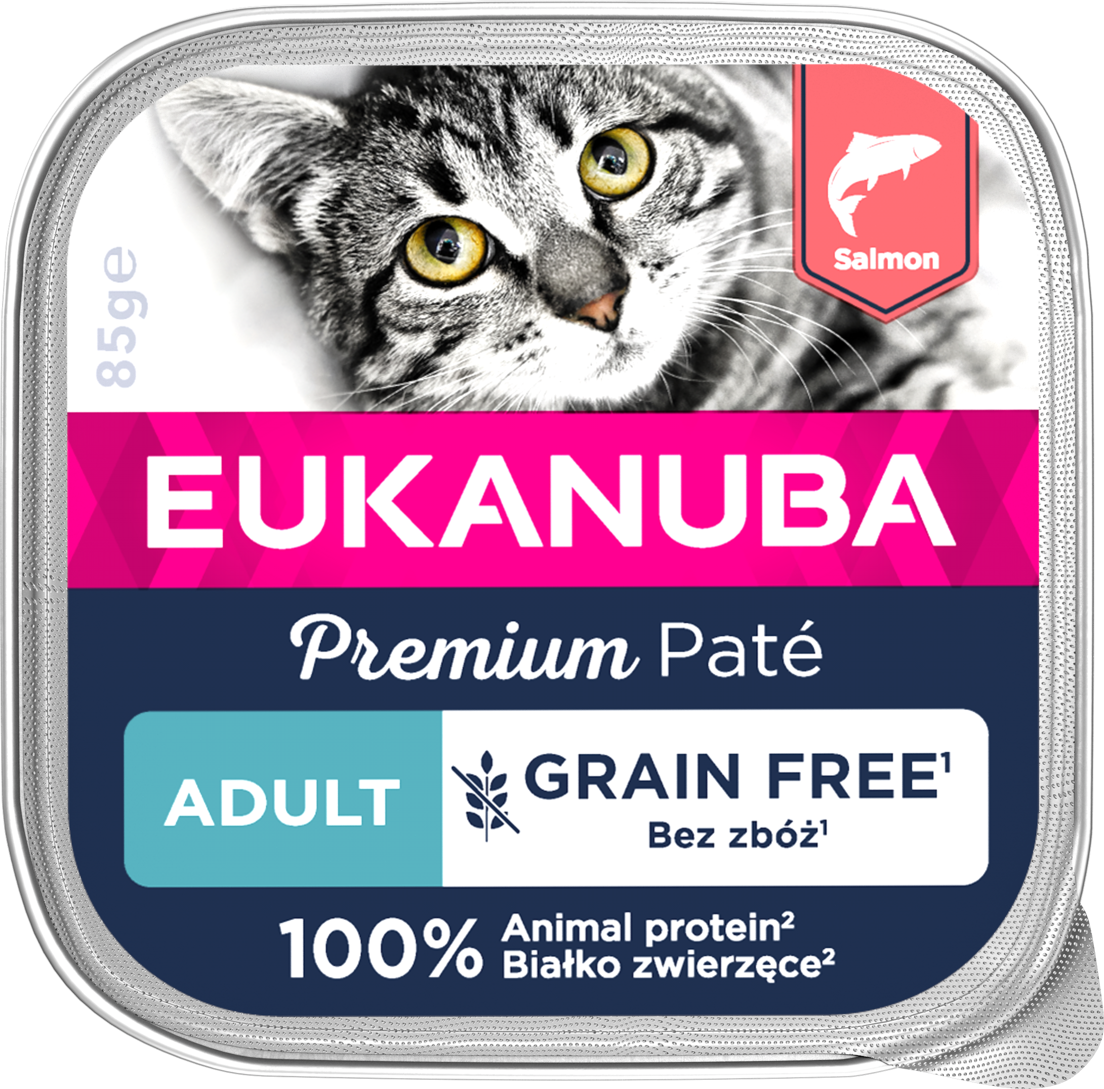 Cat Grain Free Adult Salmon Paté 85 g