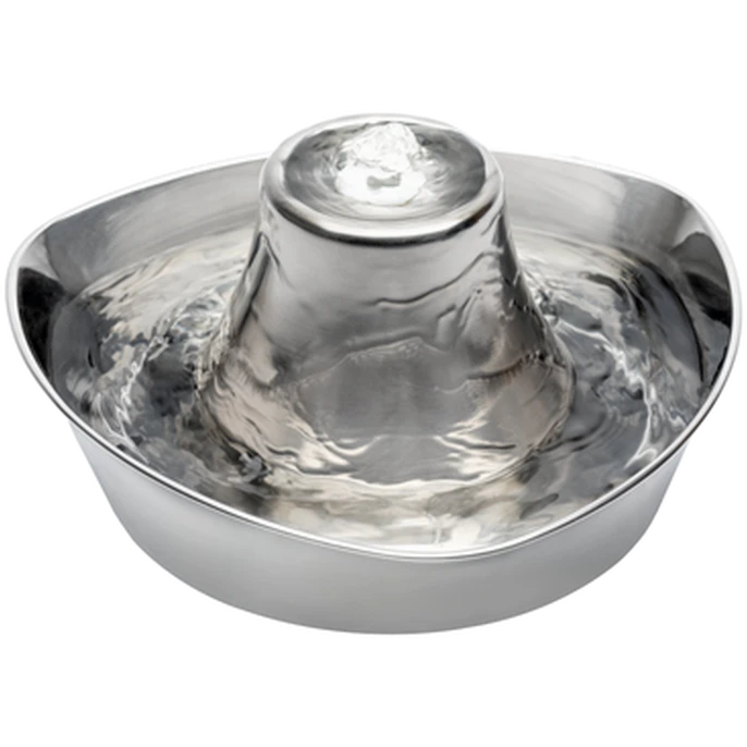 Drinkwell Seaside Stainless Steel Pet Fountain Gray 1,8 L ZOO.se