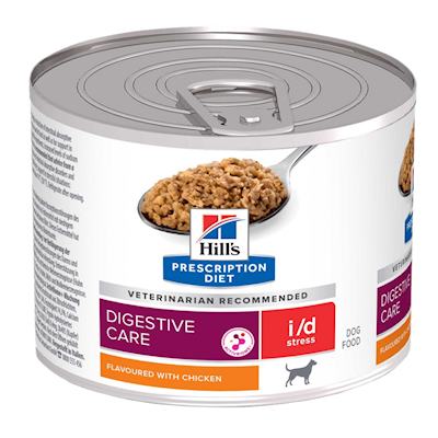 Preview of Hill'S Prescription Diet Dog i/d Digestive Care Stress Mini Chicken - Wet Dog Food 200 g x 12 st